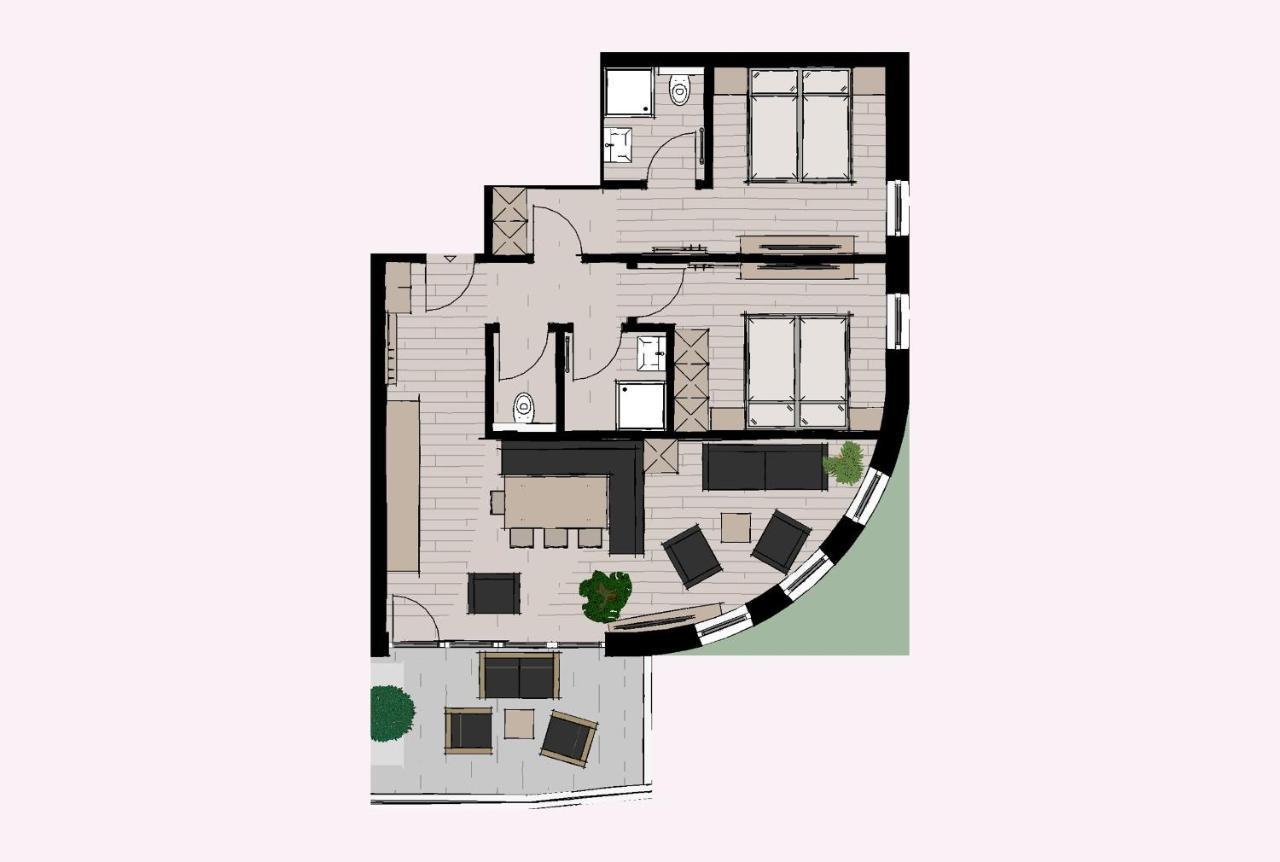Gabriela Appartements Serfaus Exterior foto